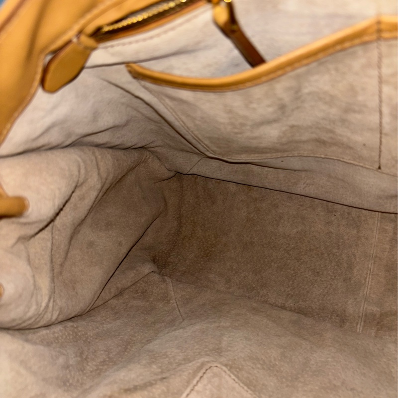 PRADA BN2135 大地色 全牛皮 手提包 購物包 肩背包 托特包 旅行袋 公事包 健身房-69