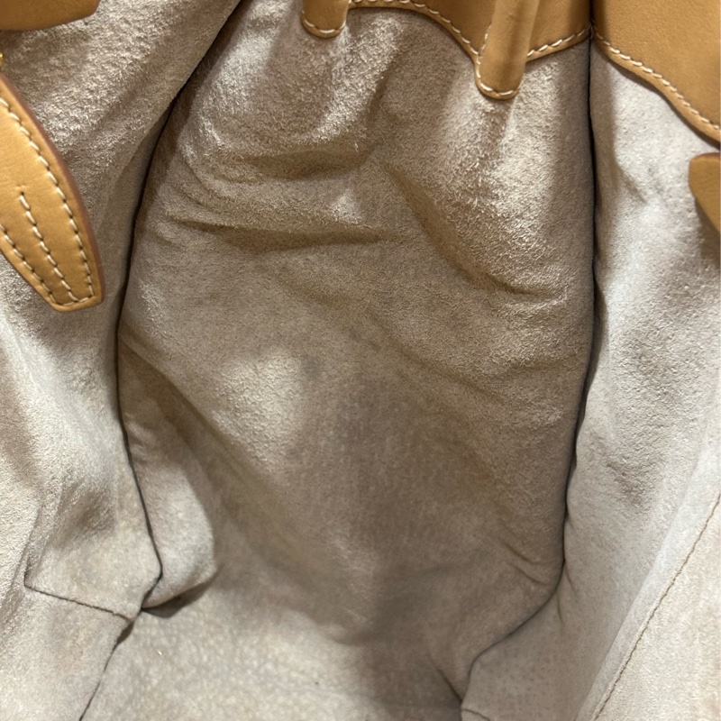 PRADA BN2135 大地色 全牛皮 手提包 購物包 肩背包 托特包 旅行袋 公事包 健身房-75