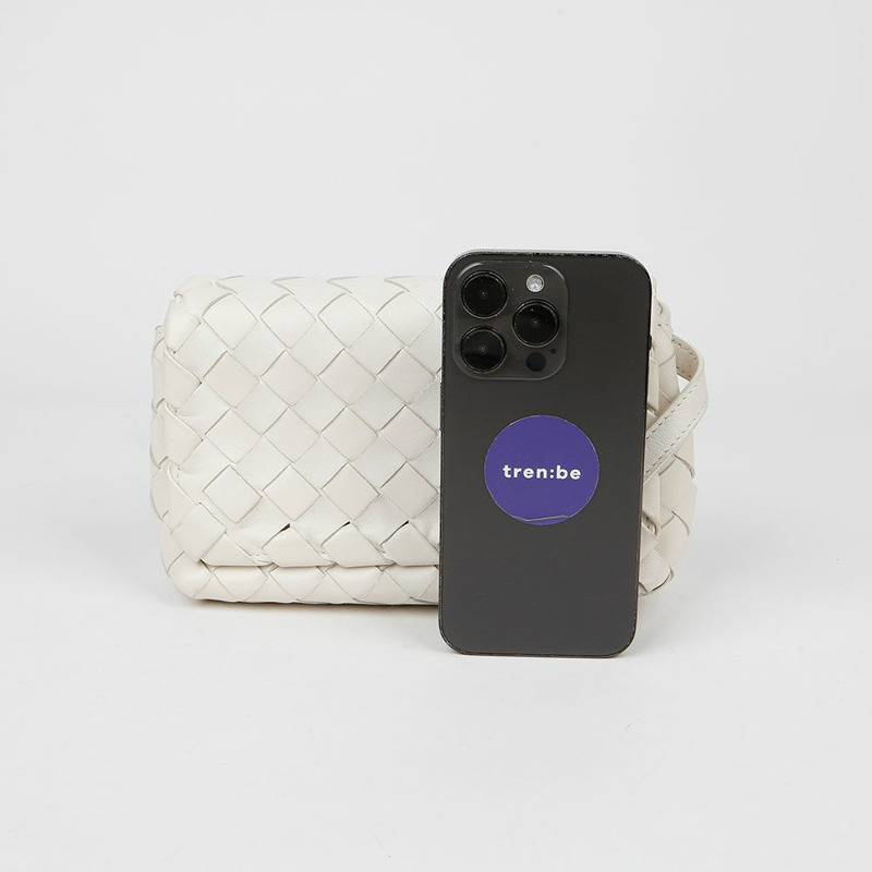 BOTTEGA VENETA 翻蓋迷你肩斜背包 609412-8