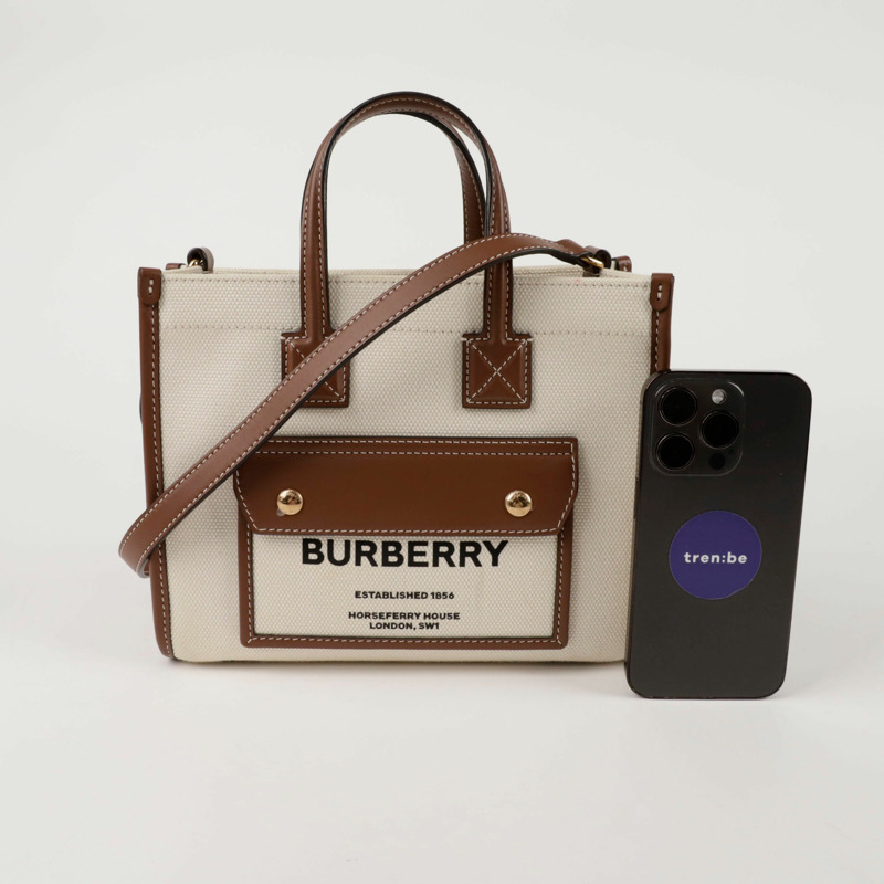 BURBERRY Freya迷你手提肩背包 8044143-7