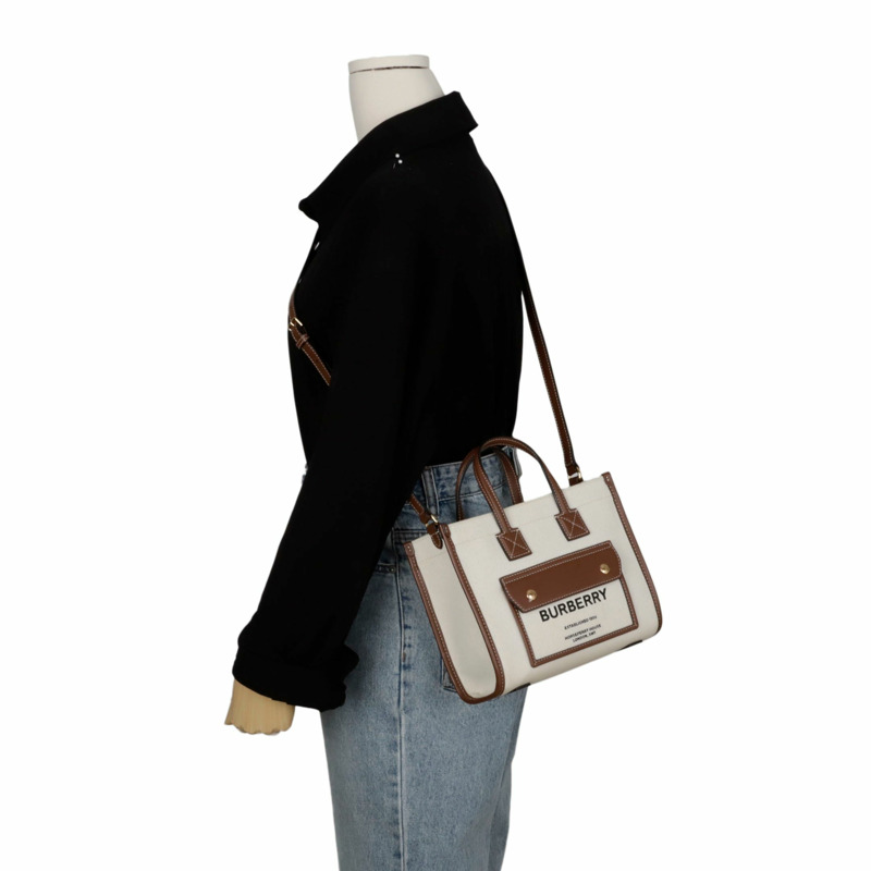 BURBERRY Freya迷你手提肩背包 8044143-11