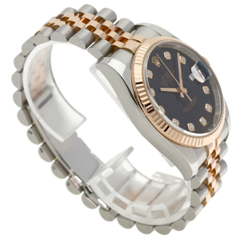 勞力士 116231G Datejust 男士十鑽腕錶，精鋼及 18K 黃金材質 (SSx18KPG)。-1