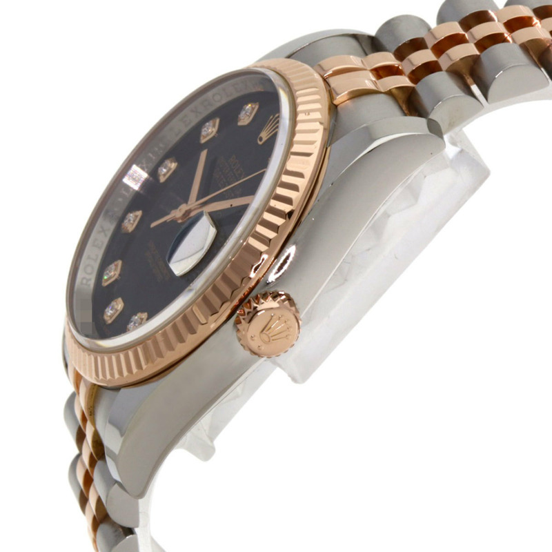 勞力士 116231G Datejust 男士十鑽腕錶，精鋼及 18K 黃金材質 (SSx18KPG)。-4