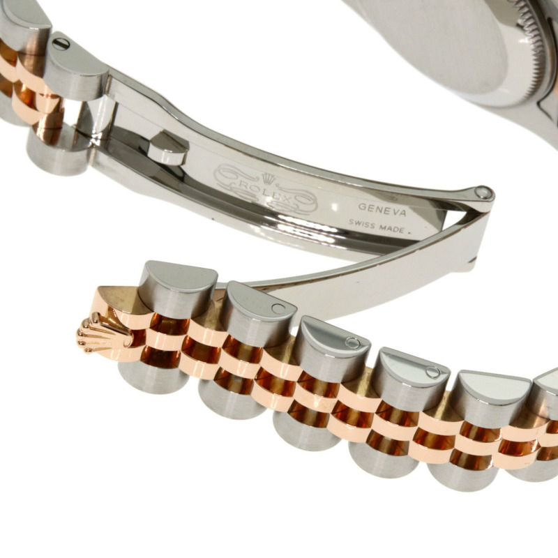 勞力士 179171NR Datejust VI 女士鑲鑽腕錶,精鋼及18K黃金材質 (SSx18KPG)。-7