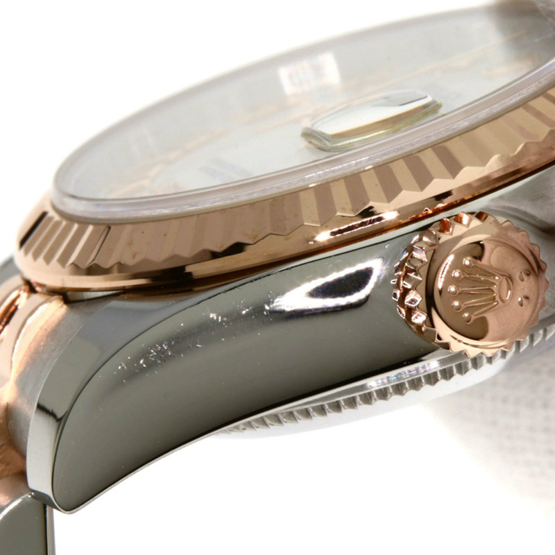 勞力士 179171NR Datejust VI 女士鑲鑽腕錶,精鋼及18K黃金材質 (SSx18KPG)。-11