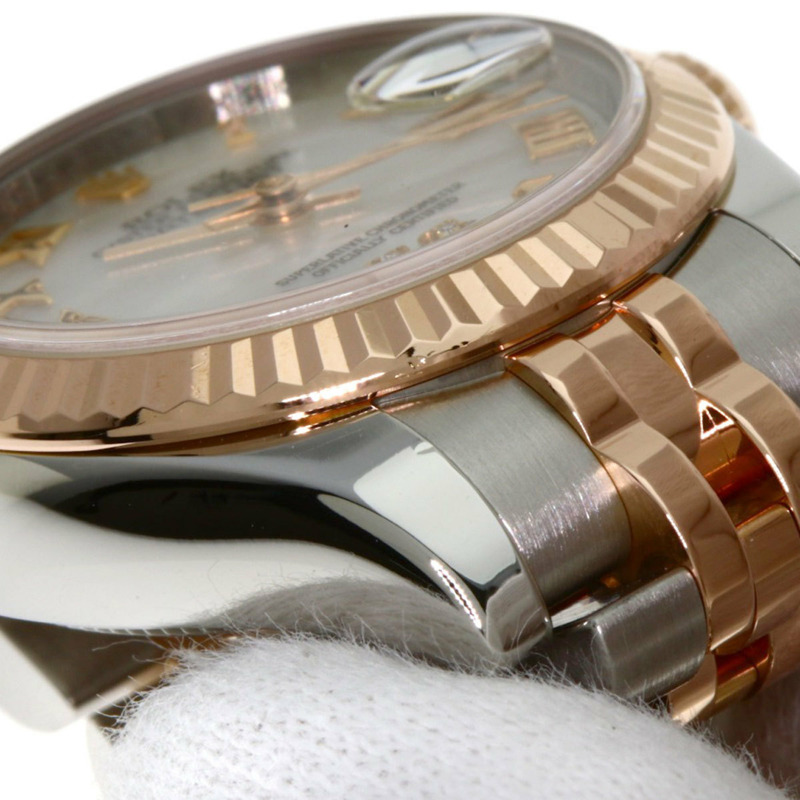 勞力士 179171NR Datejust VI 女士鑲鑽腕錶,精鋼及18K黃金材質 (SSx18KPG)。-16