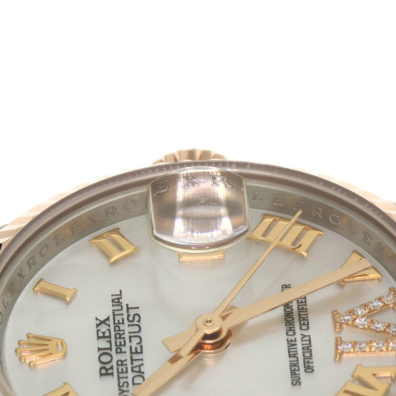勞力士 179171NR Datejust VI 女士鑲鑽腕錶,精鋼及18K黃金材質 (SSx18KPG)。-24