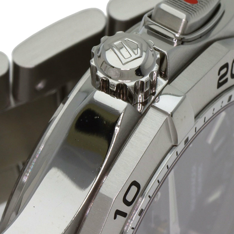 TAG Heuer WAF111Z Aquaracer 男士日期鬧鐘不鏽鋼腕錶-10