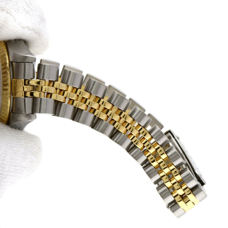 勞力士 69173G Datejust 10P 鑲鑽藍色漸變不鏽鋼腕錶(SSx18KYG),女款-8