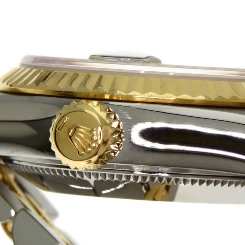 勞力士 69173G Datejust 10P 鑲鑽藍色漸變不鏽鋼腕錶(SSx18KYG),女款-11