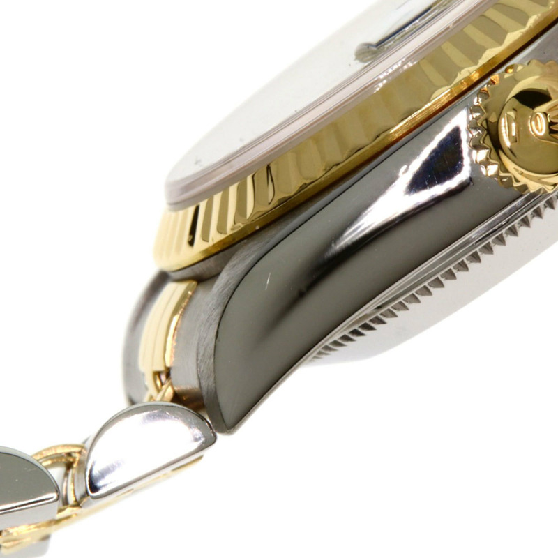 勞力士 69173G Datejust 10P 鑲鑽藍色漸變不鏽鋼腕錶(SSx18KYG),女款-13