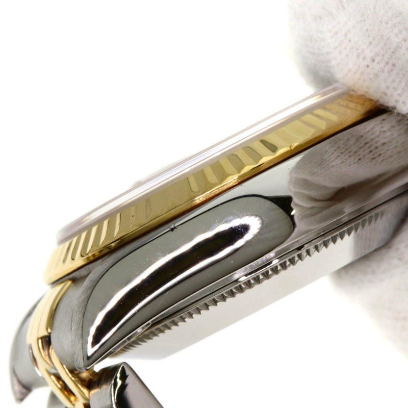 勞力士 69173G Datejust 10P 鑲鑽藍色漸變不鏽鋼腕錶(SSx18KYG),女款-15