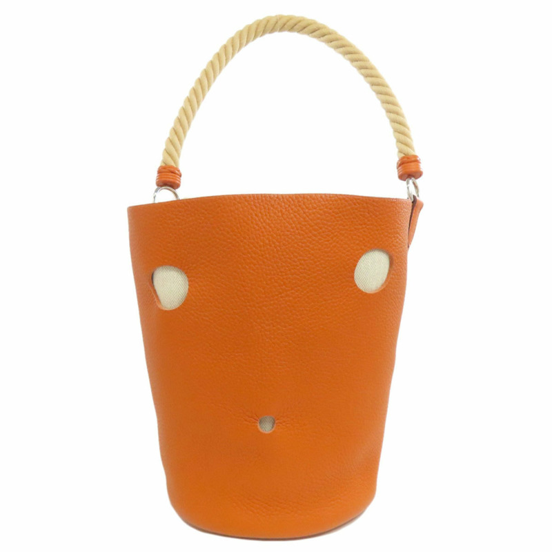 愛馬仕 (Hermès) Manjoire 女士手提包,Taurillon Clemence 布料-2