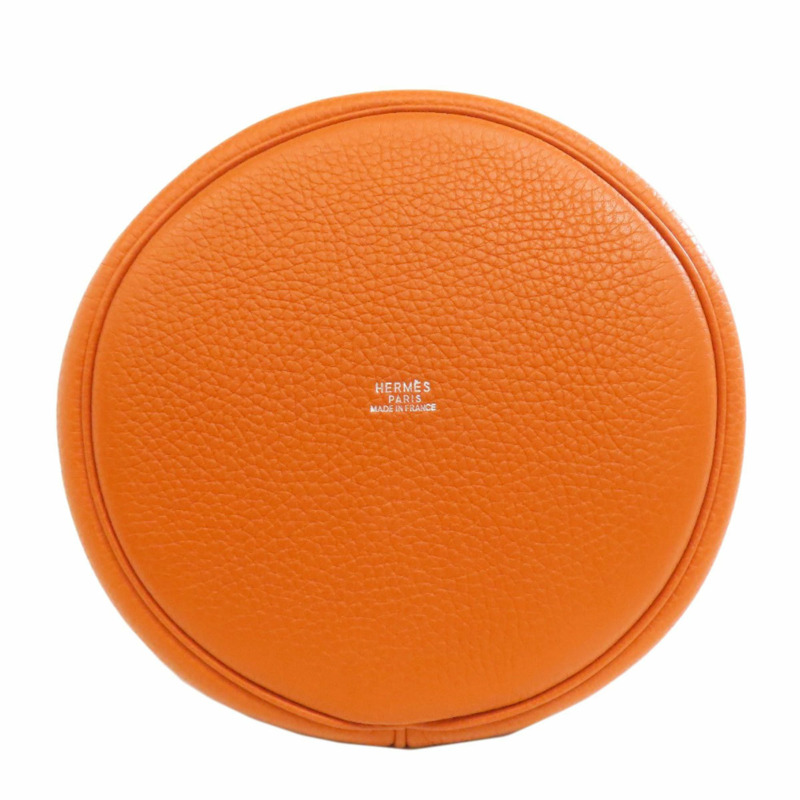 愛馬仕 (Hermès) Manjoire 女士手提包,Taurillon Clemence 布料-3