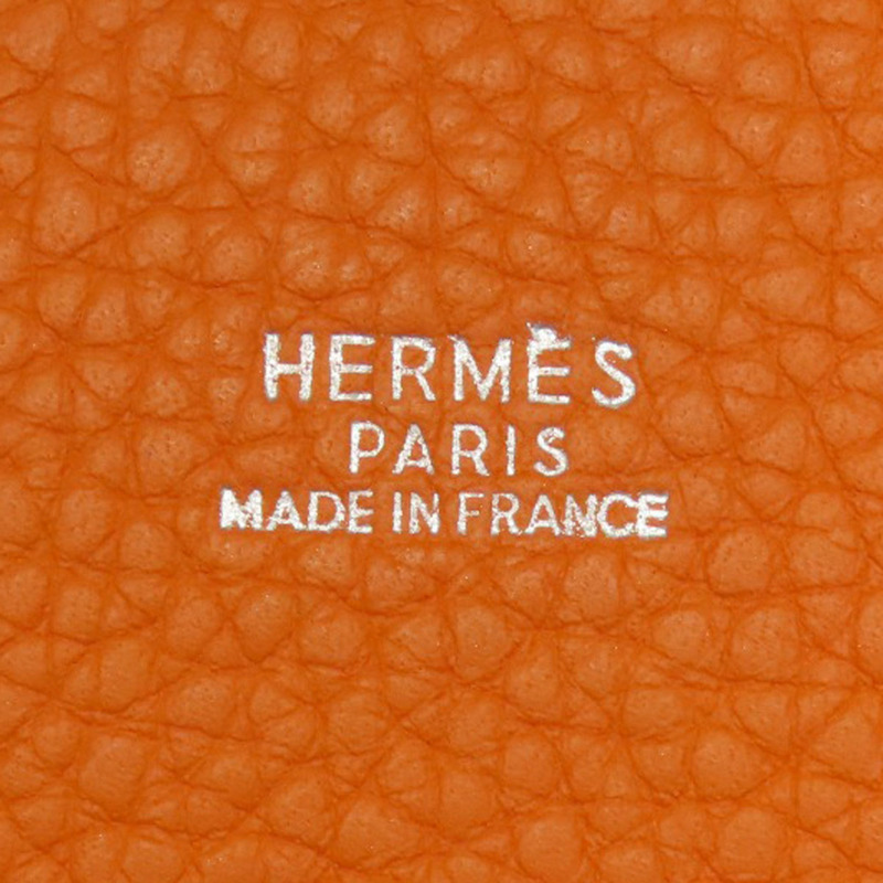 愛馬仕 (Hermès) Manjoire 女士手提包,Taurillon Clemence 布料-5