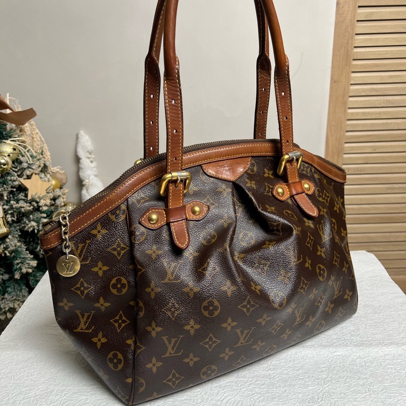 LV路易威登 老花中號餃子包 手提單肩腋下包-2