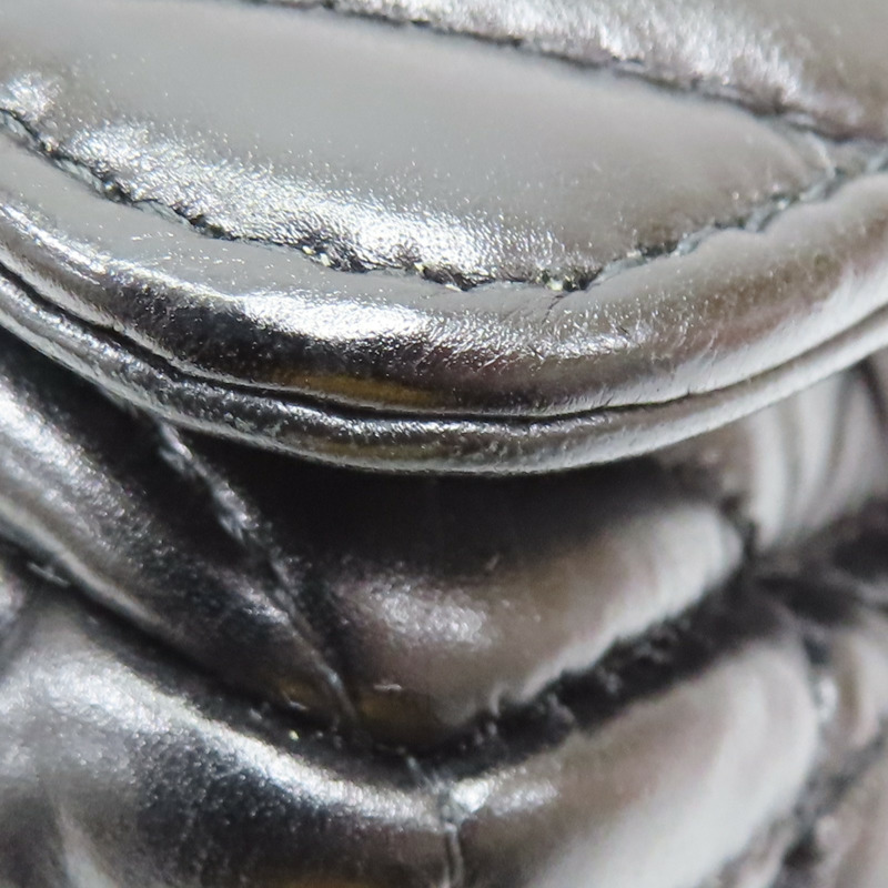 黑色羊皮 Caro 肩背包【Dior 迪奧】-11