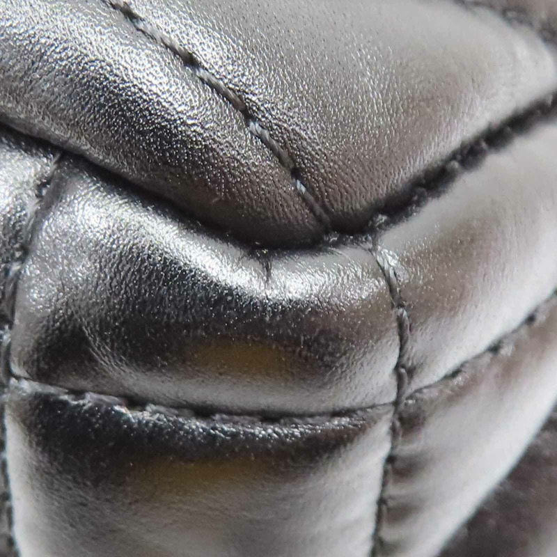 黑色羊皮 Caro 肩背包【Dior 迪奧】-13