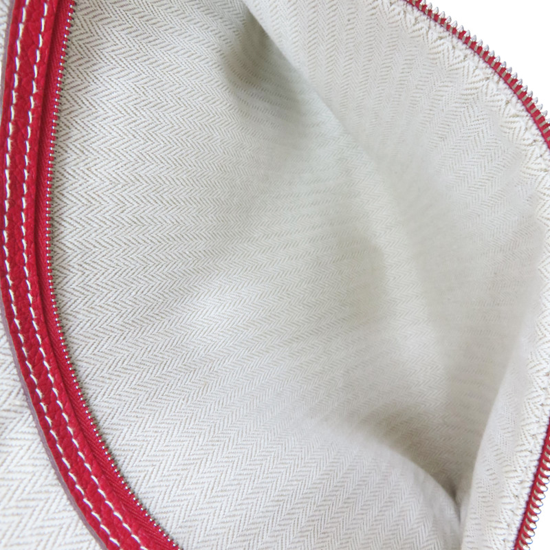 紅色 Negonda牛皮 Garden Party 36 □R刻 手提包【HERMES 愛馬仕】-5