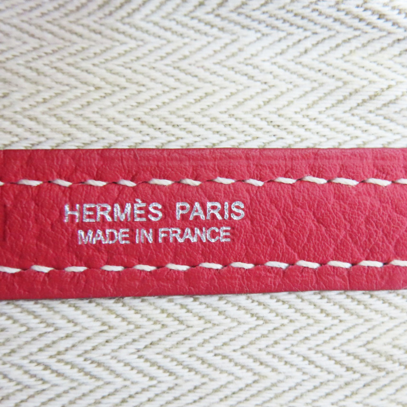 紅色 Negonda牛皮 Garden Party 36 □R刻 手提包【HERMES 愛馬仕】-6