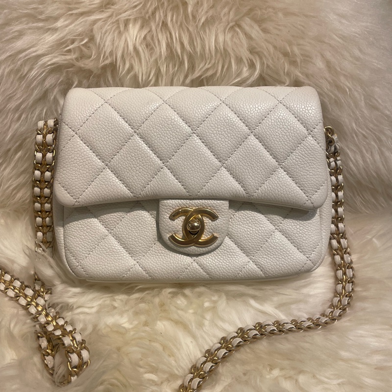 Chanel 金幣鏈帶Flap Bag-0