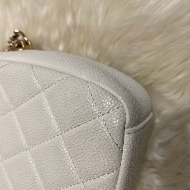 Chanel 金幣鏈帶Flap Bag-6