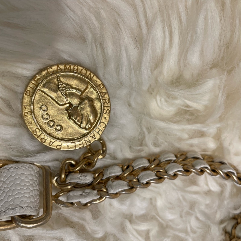 Chanel 金幣鏈帶Flap Bag-10