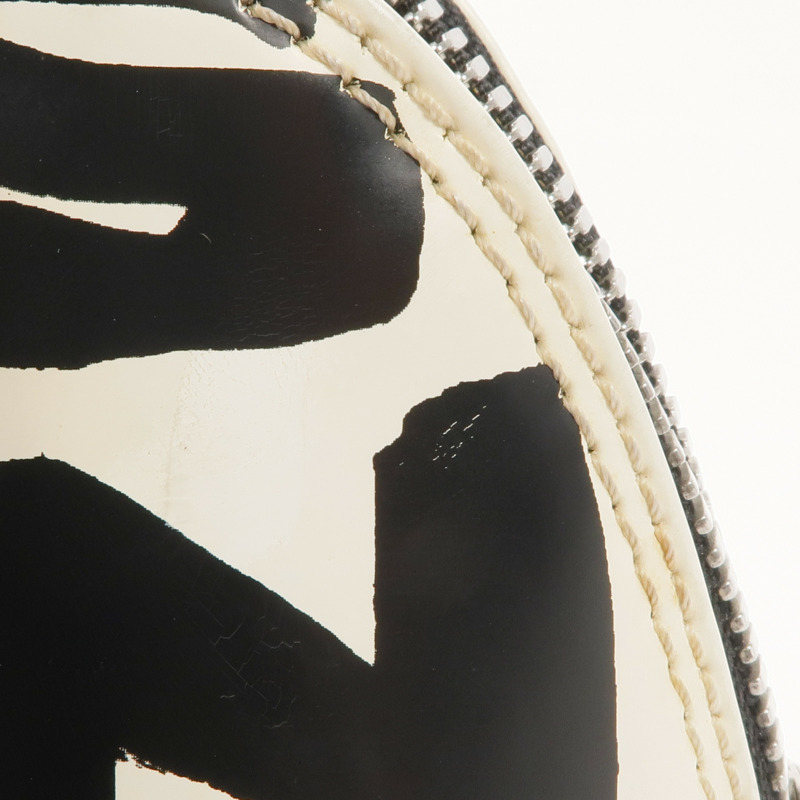 LOUIS VUITTON Monogram Graffiti Alma Horizontal Handbag銀扣手挽袋-15