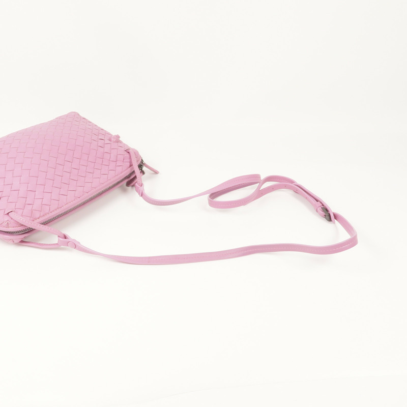 BOTTEGA VENETA 織紋皮革Shoulder Bag肩背袋-4