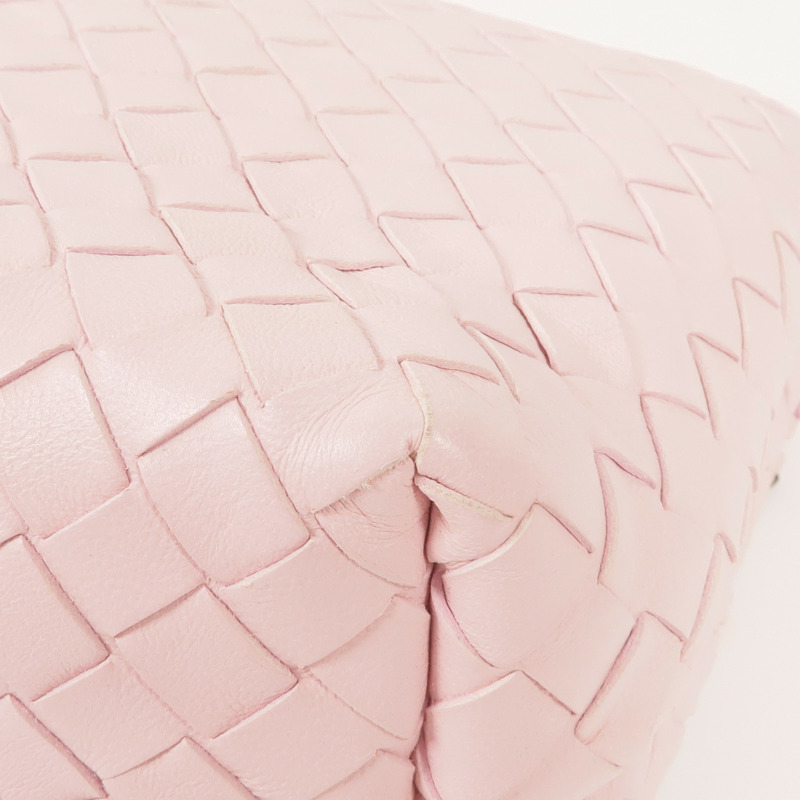 BOTTEGA VENETA 織紋皮革Chain Shoulder鏈帶肩背袋-7