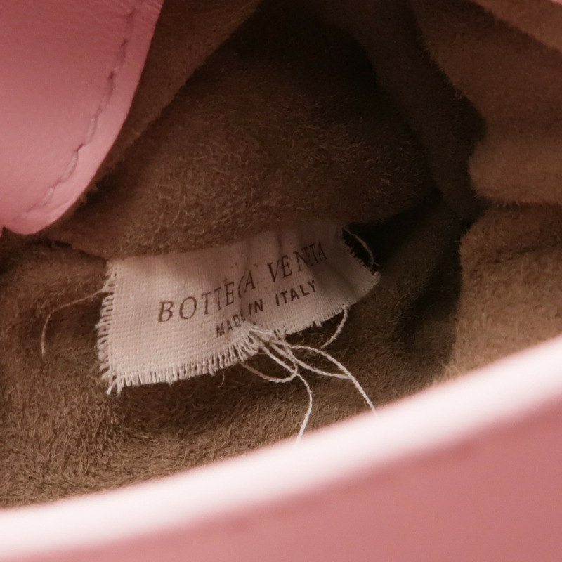 BOTTEGA VENETA 織紋皮革Chain Shoulder鏈帶肩背袋-13