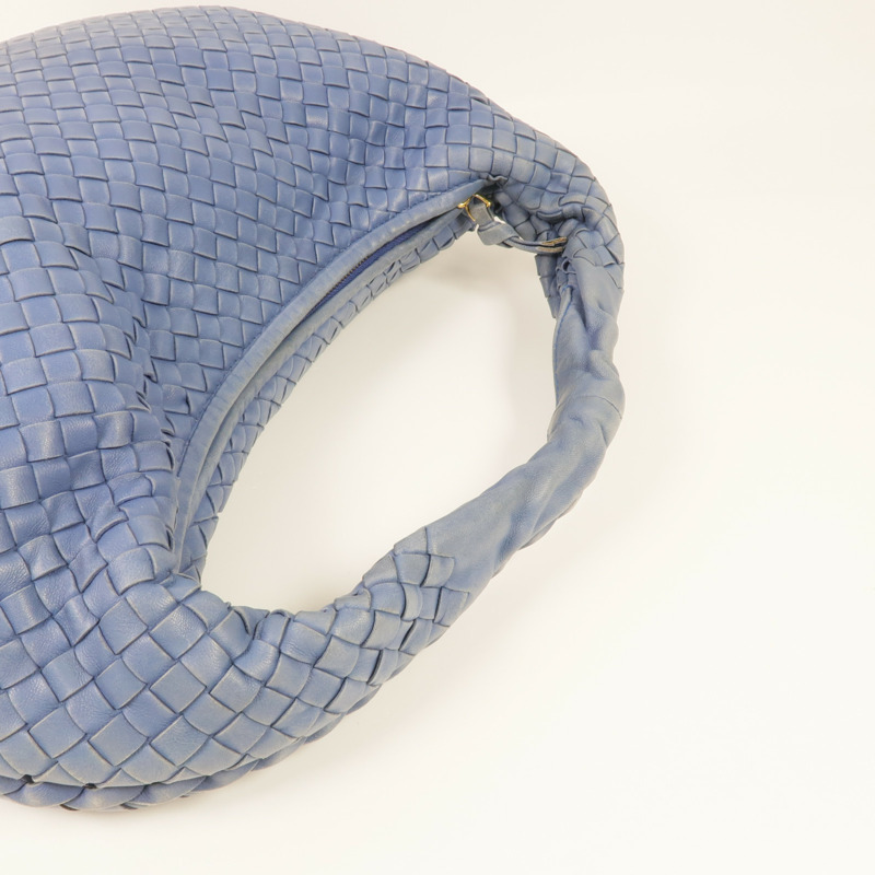 BOTTEGA VENETA 織紋皮革Shoulder Bag金扣肩背袋/手挽袋-4