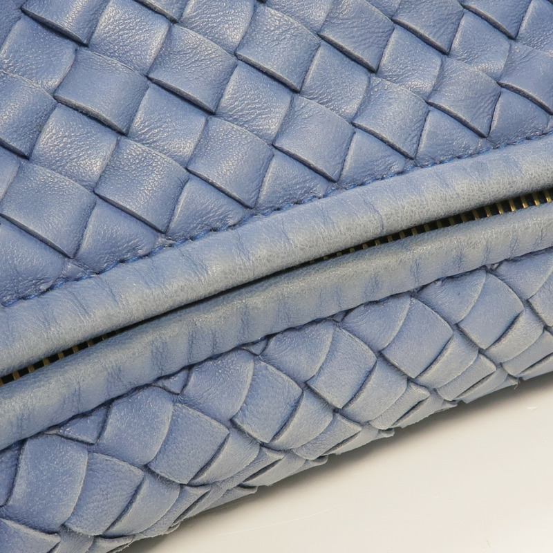 BOTTEGA VENETA 織紋皮革Shoulder Bag金扣肩背袋/手挽袋-6