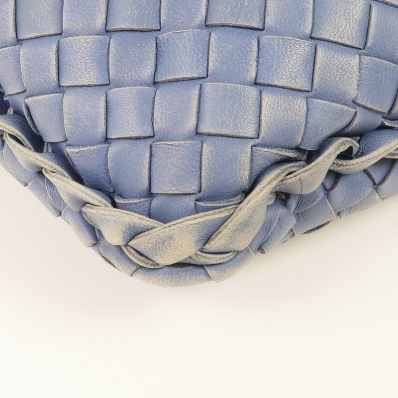 BOTTEGA VENETA 織紋皮革Shoulder Bag金扣肩背袋/手挽袋-20