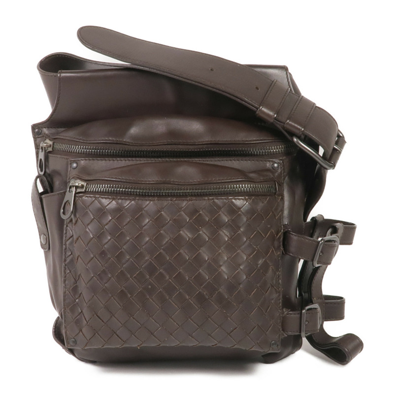 BOTTEGA VENETA 織紋皮革Waist/Shoulder Bag腰包/肩背袋-0