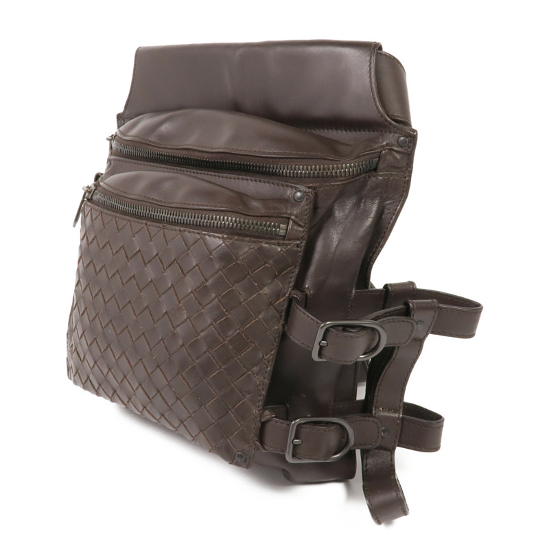 BOTTEGA VENETA 織紋皮革Waist/Shoulder Bag腰包/肩背袋-2