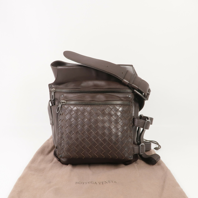 BOTTEGA VENETA 織紋皮革Waist/Shoulder Bag腰包/肩背袋-22