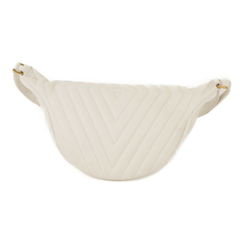 LOUIS VUITTON 牛皮皮革New Wave Bum Bag金扣腰包-1