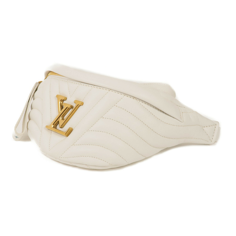LOUIS VUITTON 牛皮皮革New Wave Bum Bag金扣腰包-2