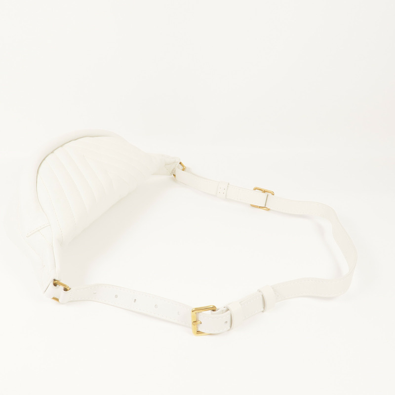 LOUIS VUITTON 牛皮皮革New Wave Bum Bag金扣腰包-4