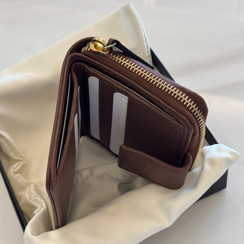 *SHIHNA名牌精品* GUCCI 雙G緹花 8卡短夾-5