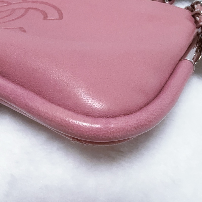 《特價一顆。全網最低價》Chanel香奈兒肩背包 手提包 晚宴包 趕早玫瑰粉包包-18