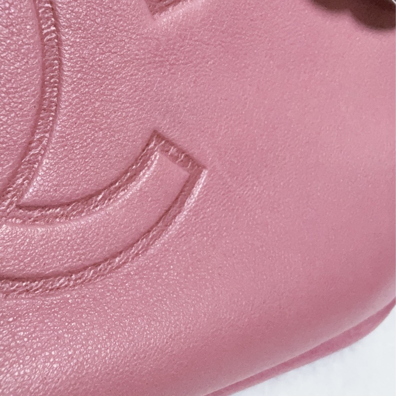 《特價一顆。全網最低價》Chanel香奈兒肩背包 手提包 晚宴包 趕早玫瑰粉包包-48