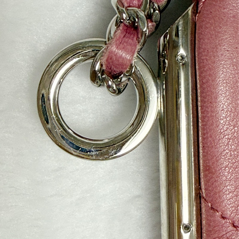 《特價一顆。全網最低價》Chanel香奈兒肩背包 手提包 晚宴包 趕早玫瑰粉包包-3