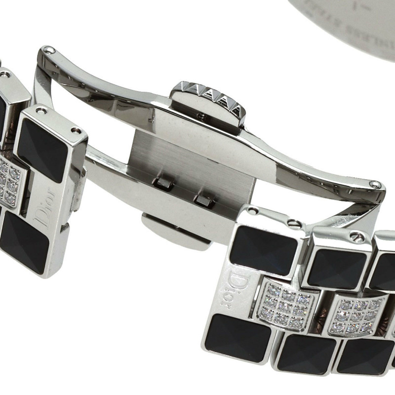 Christian Dior CD11431D 水晶計時鑽石腕錶，不鏽鋼材質，男款-7