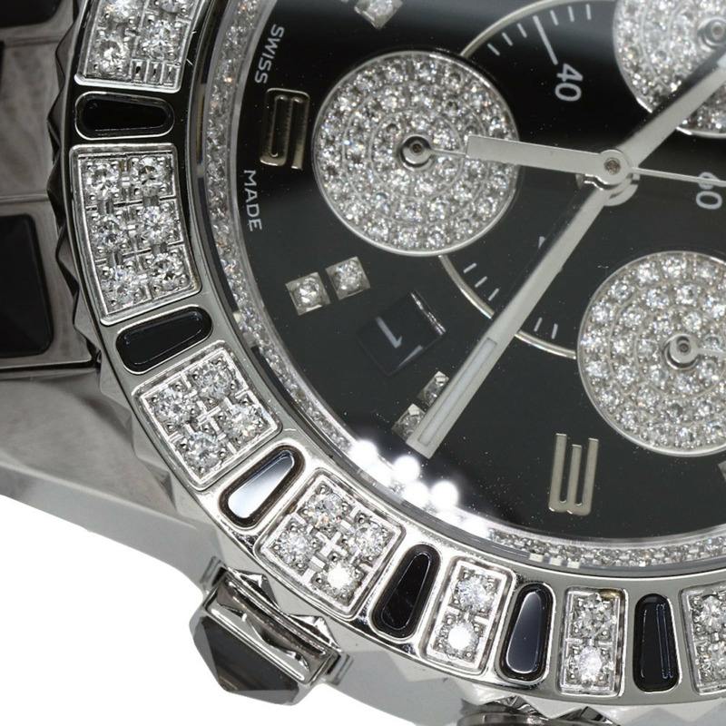 Christian Dior CD11431D 水晶計時鑽石腕錶，不鏽鋼材質，男款-17