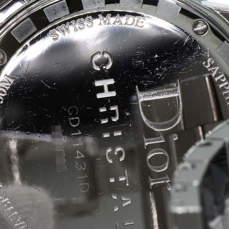 Christian Dior CD11431D 水晶計時鑽石腕錶，不鏽鋼材質，男款-21