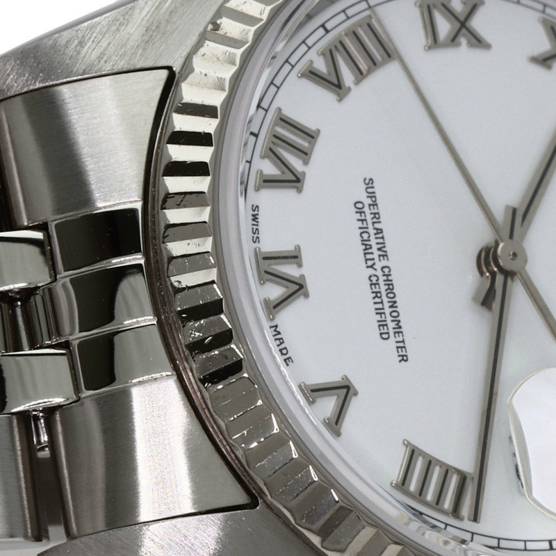 勞力士16234 Datejust腕錶，不鏽鋼/18K白金，男士款-18