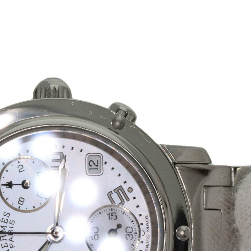 愛馬仕 CL1.310 Clipper 計時腕錶，不鏽鋼材質，女士款-12