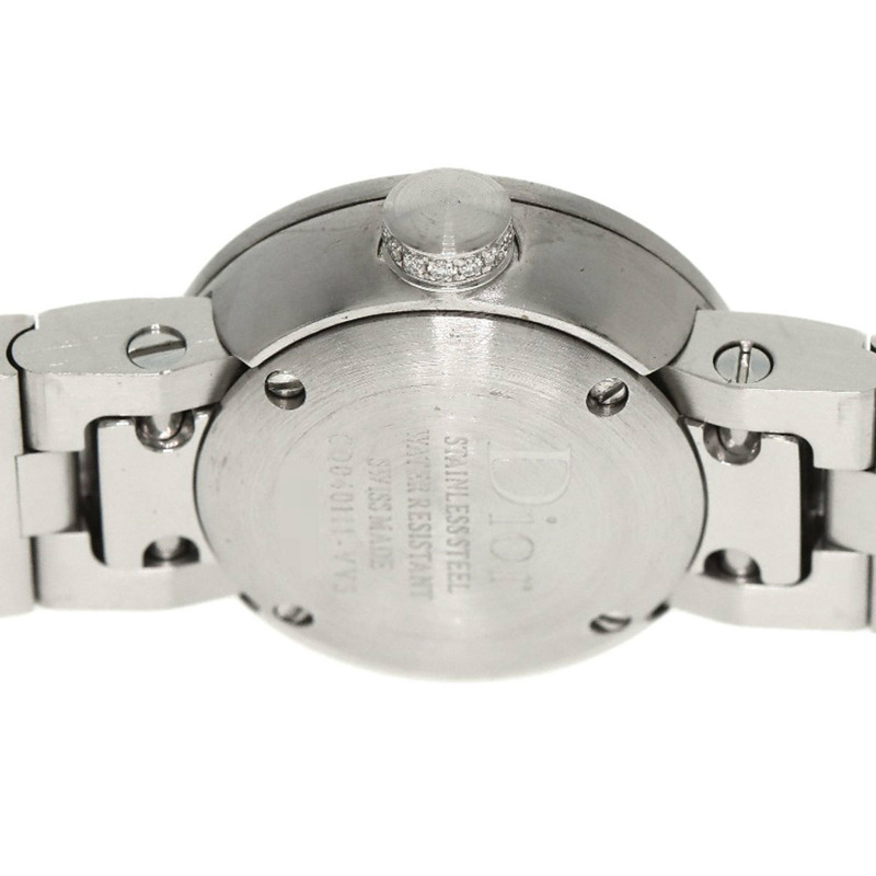 Christian Dior CD040111 La D de Watch，不鏽鋼鑲鑽女錶-6